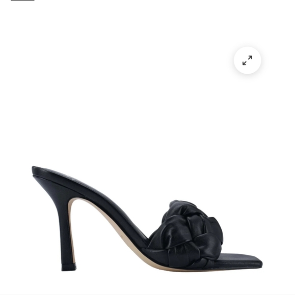 Marc Fisher Shoes - NWB Marc Fisher Ltd Digana woven black leather sandal